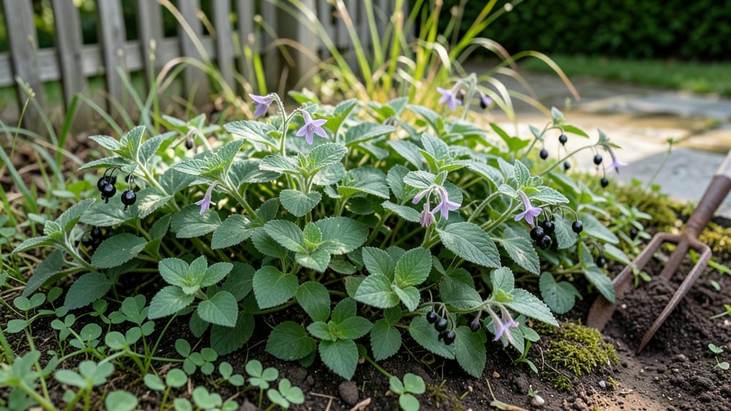 Two Leaf Nightshade: Shade-Tolerant Privacy Screen for Dark Corners