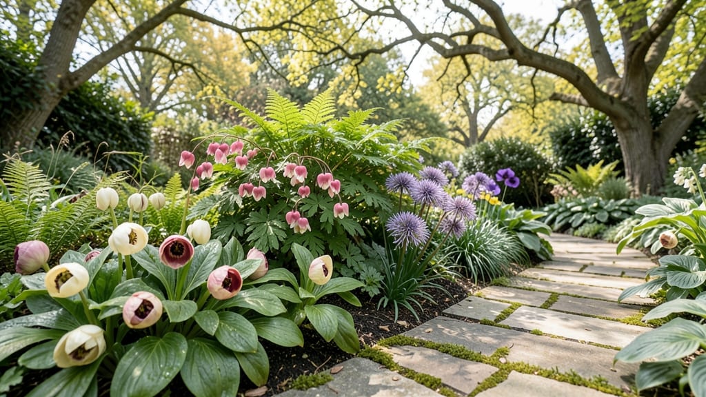 10 Complete Shade Garden Designs: Layered Layouts for Maximum Year-Round Interest