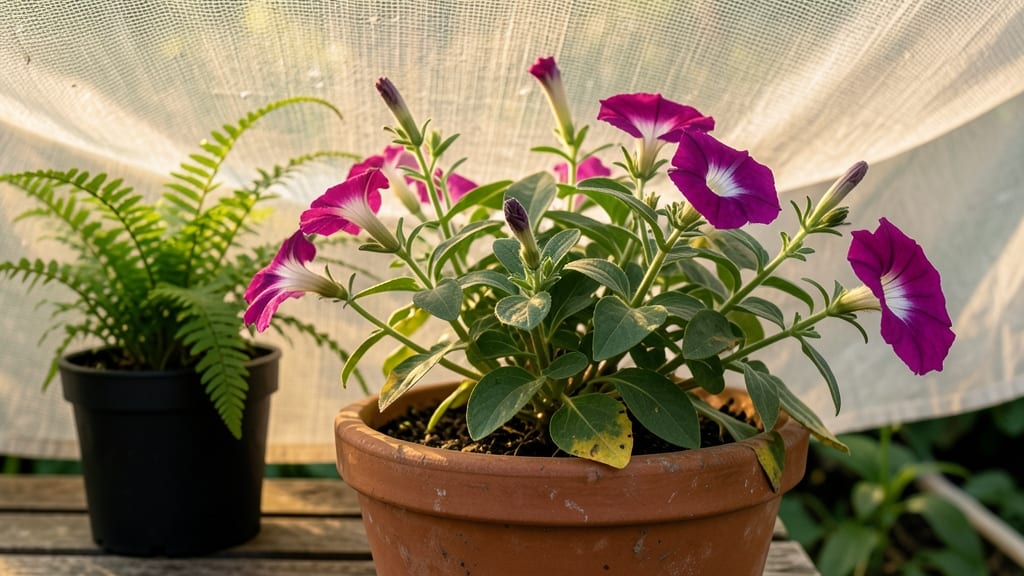 Do Petunias Like Shade: Partial Light Needs for Lush Growth and Bloom