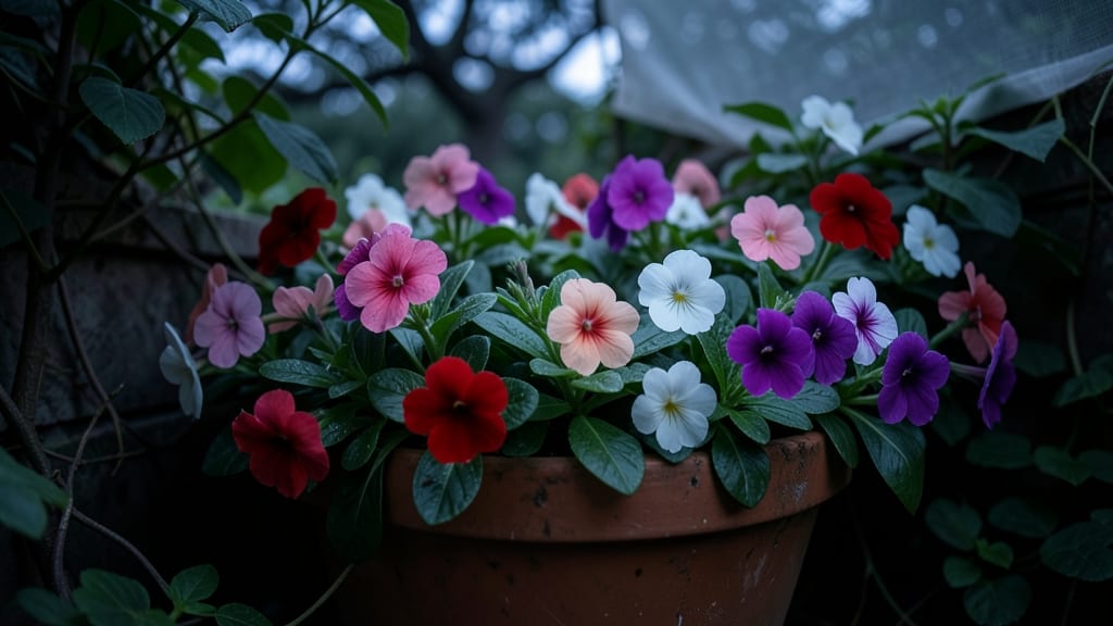 Impatiens for Continuous Colorful Blooms