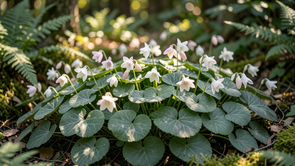 Tiarella Foamflower With Frilly White Blooms