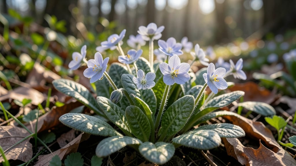 Lungwort Pulmonaria: Early Spring Blooms