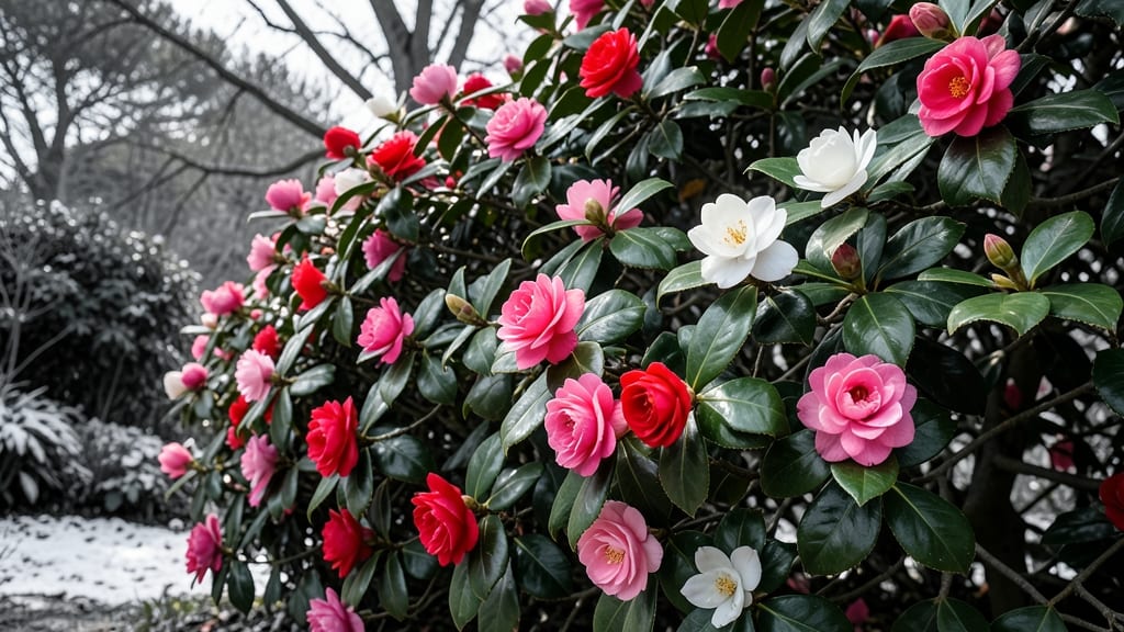 Camellia for Winter Blooms