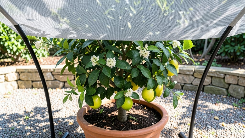 Shade Cloth For Citrus Trees: Sunburn-Proof Growth in Partial Shade
