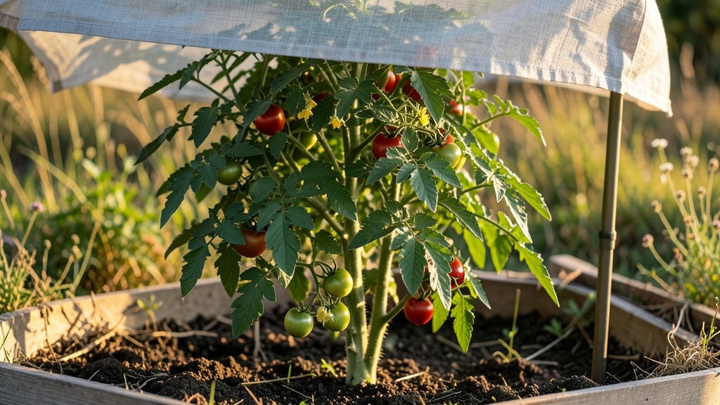 Shade Cloth For Tomato Plants: Sun Protection That Boosts Fruit Size and Flavor
