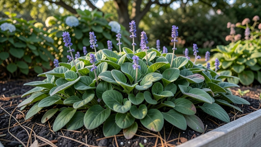 Does Ajuga Like Sun or Shade: Light Needs for Lush, Year-Round Ground Cover