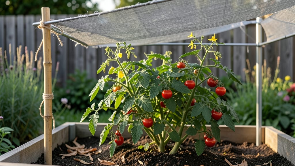 30% Shade Cloth for Tomatoes: Sun Protection That Boosts Fruit Size