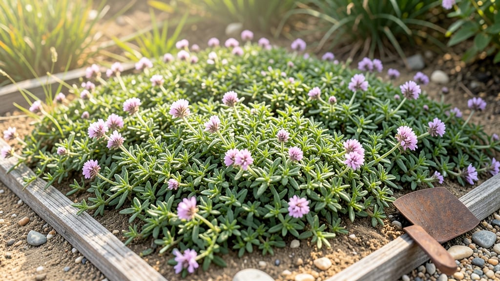 Creeping Thyme in Sun or Shade: Drought-Resistant Ground Cover for Any Garden Spot