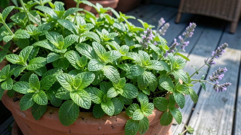 Mint Mosquito Shield Border