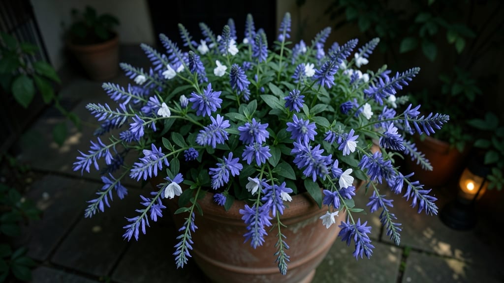 Lobelia for Blue Spikes in Pots