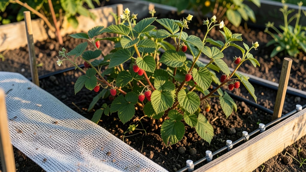 Shade Cloth for Raspberries: 30% Block for Optimal Fruit Growth