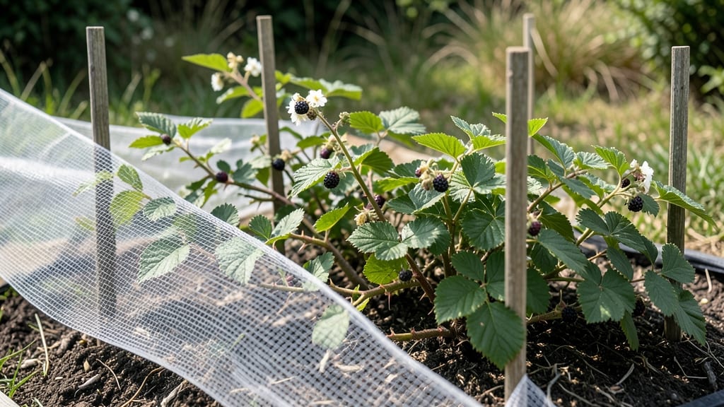 Shade Cloth for Blackberries: Sun Protection That Boosts Berry Size and Flavor