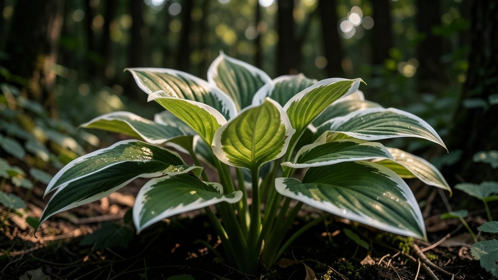 Francee Hosta with White Margins