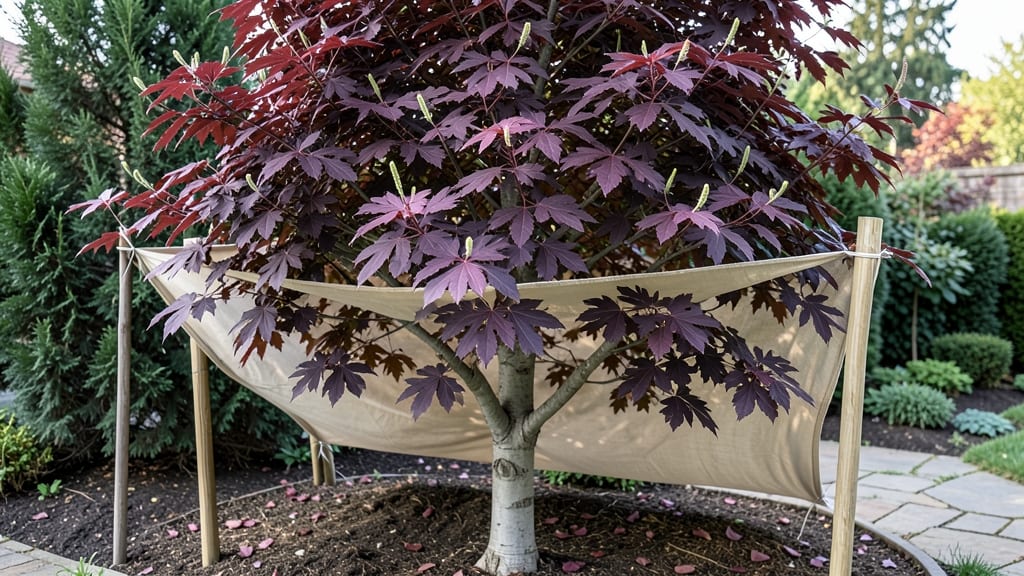 Tree Shade Cloth: Light-Filtering Secret for Lush, Sunburn-Free Growth